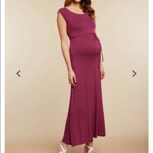 Jessica Simpson Mauve Maternity dress